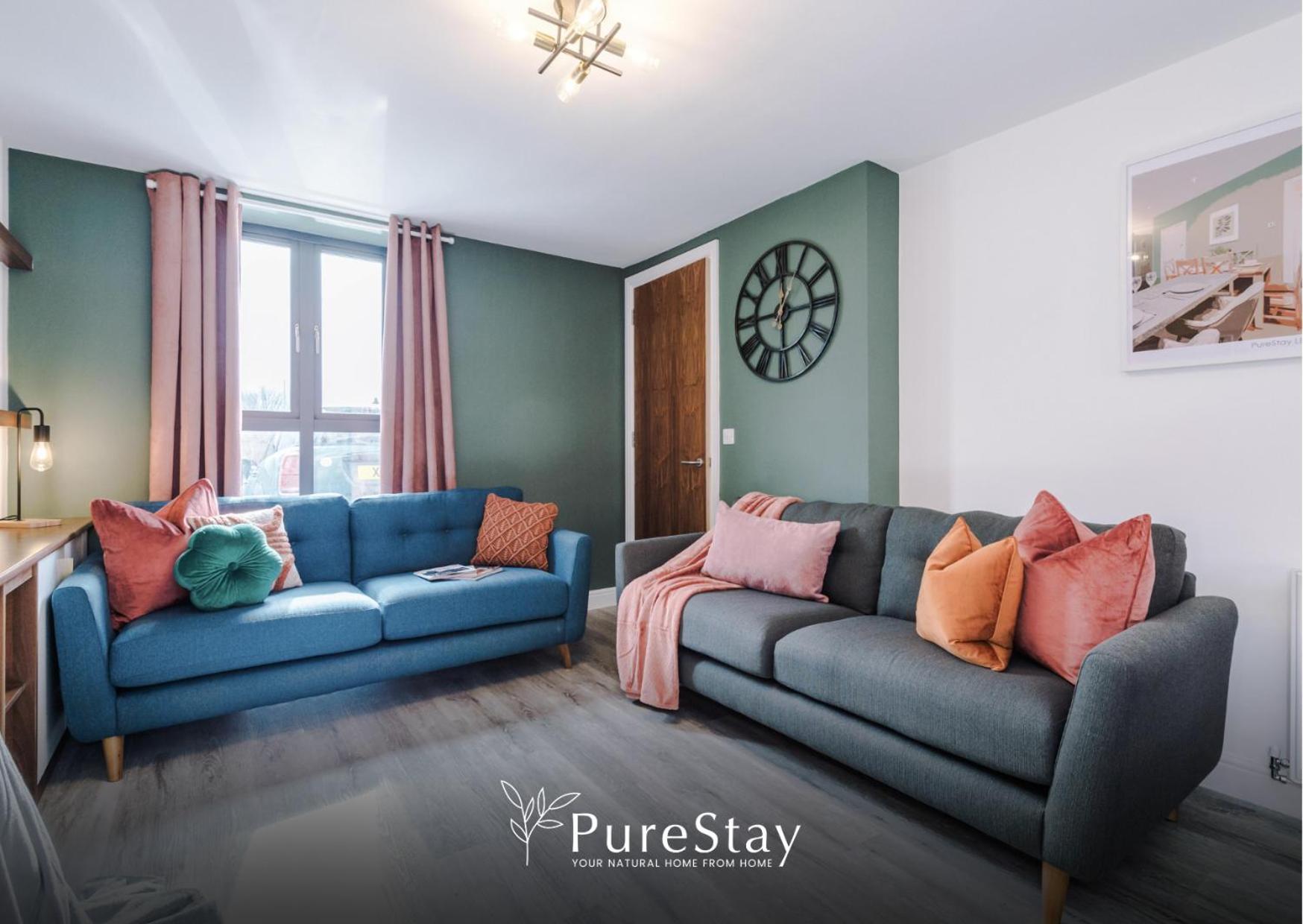 Stunning Five Bedroom Manchester House With Free Parking By Purestay Short Lets & Serviced Accommodation Zewnętrze zdjęcie